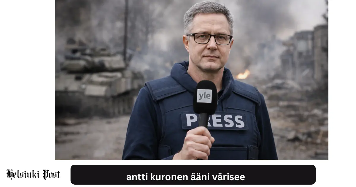 Antti Kuronen ääni värisee – asiantuntijan näkökulma