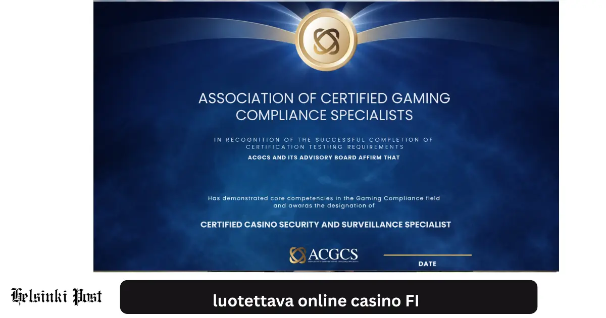 Luotettava online casino FI – näin valitset oikein