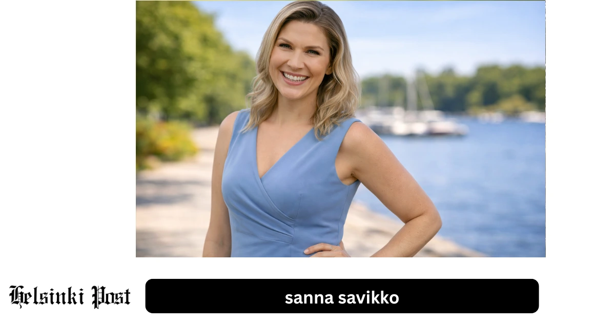 Sanna Savikko ja hänen roolinsa Aamu-tv:ssä