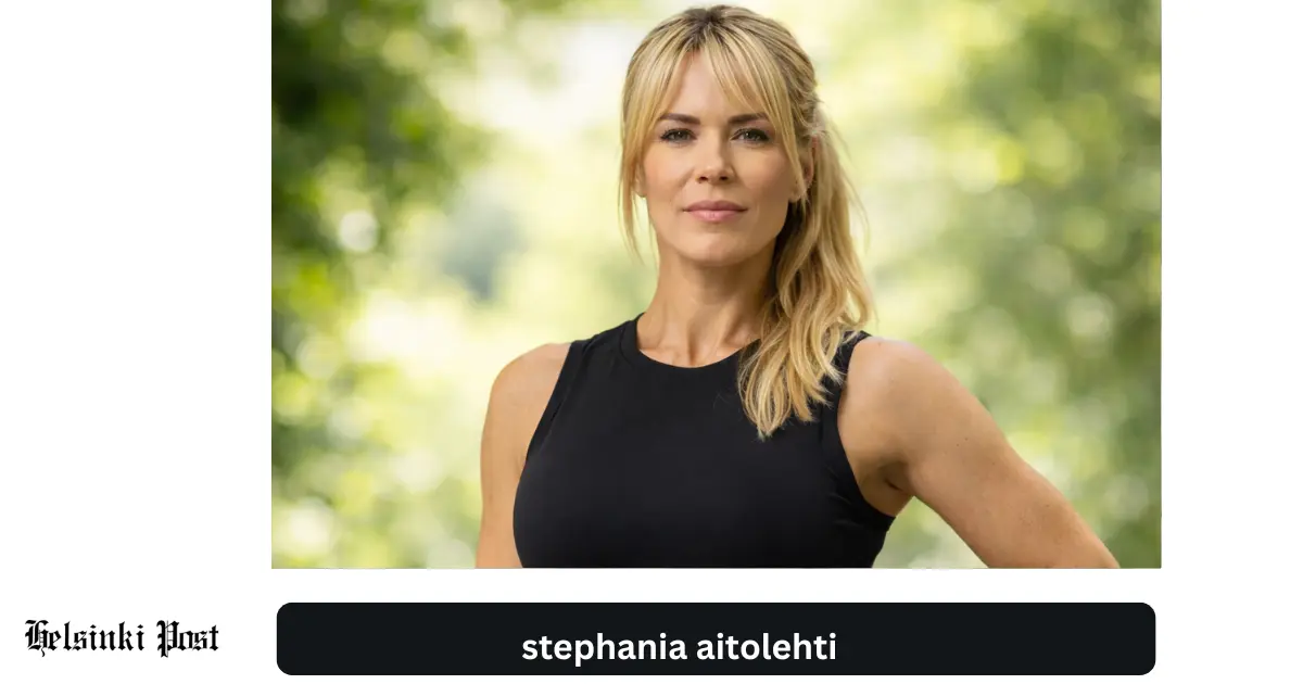 Stephania Aitolehti: koskettava elämäntarina