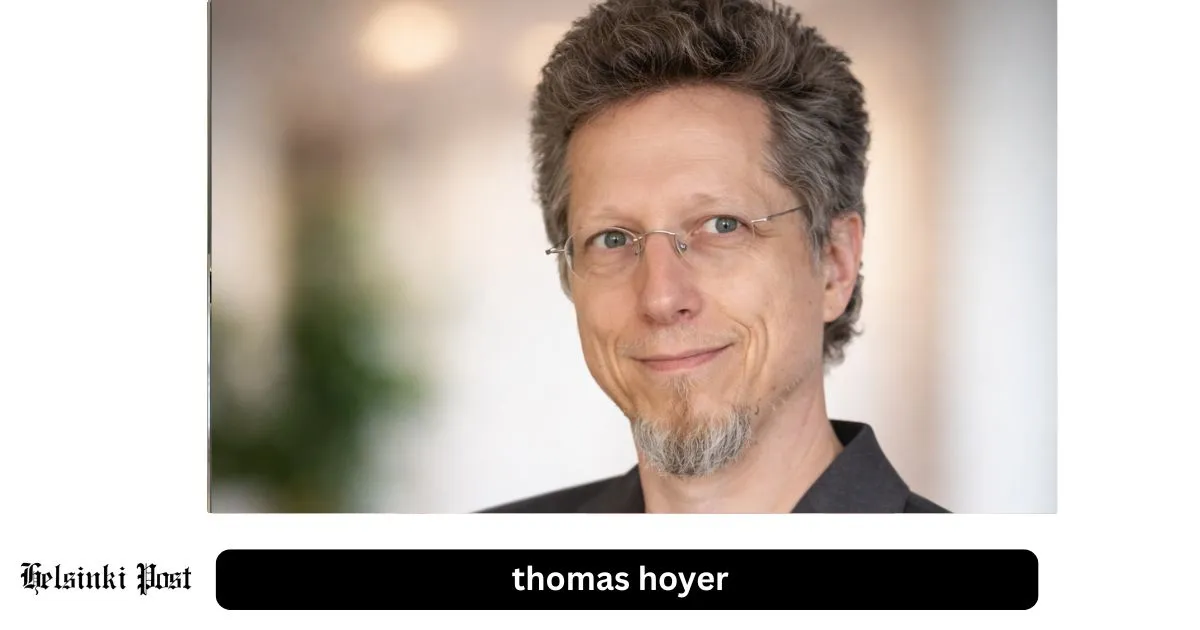 Thomas Hoyer – kansainvälisen logistiikan johtaja