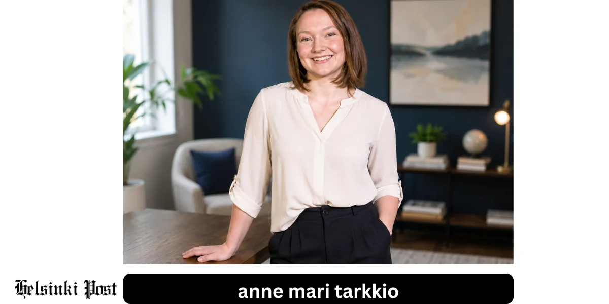Anne-Mari Tarkkio ja moderni maatalous