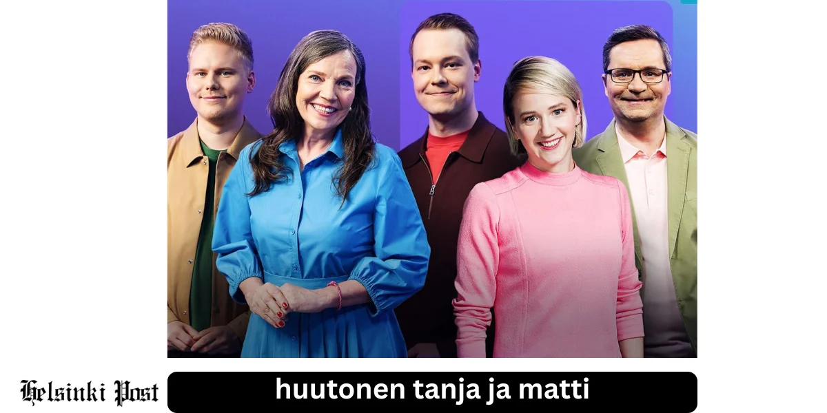 Huutonen Tanja ja Matti – suomalainen mediapari, joka on jättänyt jälkensä journalismiin ja meteorologiaan